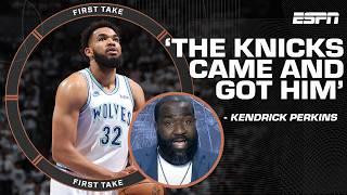 'HELL YEAH!' ️ Knicks have a chance to make a run with Karl-Anthony Towns - Perk | First Take