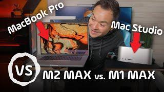 16" M2 Max MacBook Pro vs Mac Studio Base Model