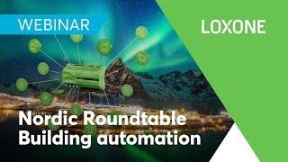 Webinar: Nordic Roundtable - Building automation