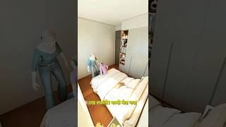 Mother Built A Luxury Bedroom For Her Daughter Priya In Dubai #shorts #viral #3danimation