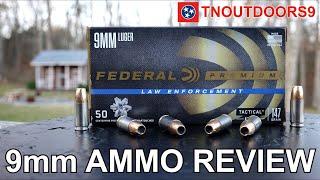 AMMO REVIEW:  9mm 147 gr Federal HST in Calibrated Gel (2021)