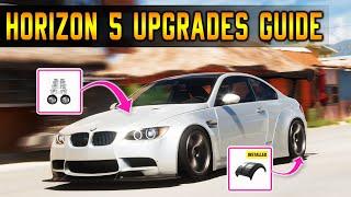 How to Build Fast Cars in Forza Horizon 5 | Building/Upgrade Parts Guide