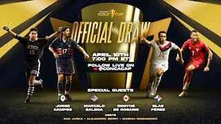 Official Draw | 2025 Concacaf Gold Cup