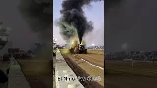 "EL Niño" Pro Stock Tractor making clouds. #shorts