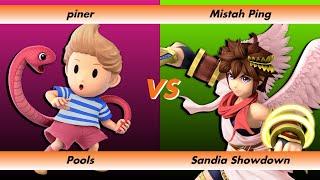 Sandia Showdown Wave 1 Pools - piner (Lucas) vs Mistah Ping (Pit)