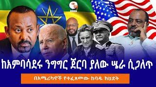 ከአምባሳደሩ ንግግር ጀርባ ያለው ሤራ ሲጋለጥ // በአሜሪካኖች የተፈጸመው ከባዱ ክህደት