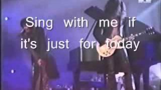 AEROSMITH - Dream On with lyrics official live music video