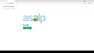NFT Marketplace - Demonstration of the code (front-end)