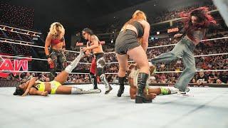 Jade Cargill & Bianca Belair Get Attacked By Unholy Union on WWE Raw (Jun. 3, 2024)