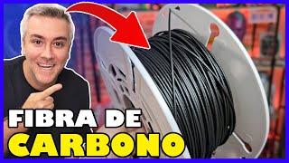 Resistente e fácil de imprimir: Conheça o Filamento de Fibra de Carbono!