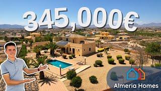 Property for sale in Almeria | 4 bedroom villa in Albox with a pool + garage | Villa Pearl - AH13784