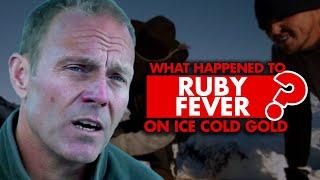 What happened to Ruby Fever on “Ice Cold Gold”?