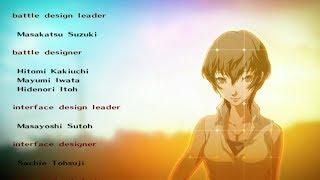 Persona 4 Golden - Credits