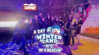 -10 Degrees And Snowfall In Karachi | A Day At Winterland | Runway Pakistan | VLOG