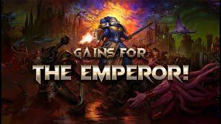 GAINS FOR THE EMPEROR! | Warhammer 40k metal GYM MIX