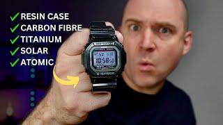 Is This The Perfect Light & Tough Square G-Shock? | Carbon Fiber Light Review