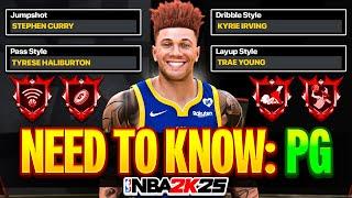 EVERYTHING YOU NEED TO KNOW BEFORE MAKING A POINT GUARD BUILD IN NBA 2K25!