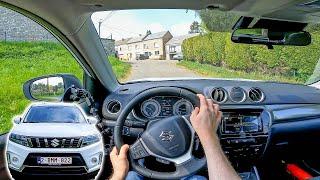 2022 Suzuki Vitara Hybrid POV Test Drive: Full Hybrid 115 hp