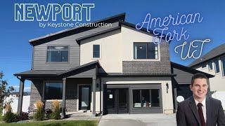 American Fork, Utah | Keystone Construction | Newport | 2,503 SqFt | Lakeshore Landing | Utah County