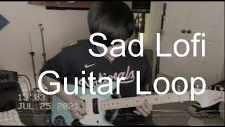 'Feeling Down' - Sad Lofi Guitar Sample - 80bpm