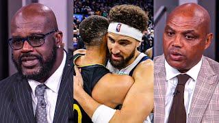 Inside the NBA reacts to Mavericks vs Warriors Highlights