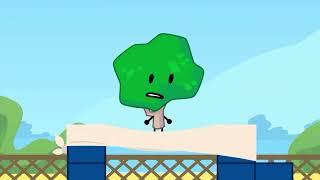 BFDI:TPOT Tree bounce on the trampoline