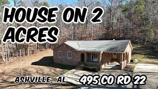 Home For Sale in Alabama on 2 Acres   Storage Buildings   Privacy