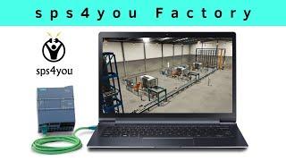 Factory I/O Tutorial - Teil 13 - "sps4you Factory" - SPS programmieren lernen mit Factory IO