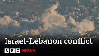 More blasts in Beirut after key route out of Lebanon hit by Israeli strike | BBC News