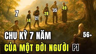 CÁC CHU KỲ 7 NĂM ĐỜI NGƯỜI | PHẦN 1: GIAI ĐOẠN TỪ LÚC BÉ ĐẾN TUỔI TRUNG NIÊN | DANH NGÔN CỔ