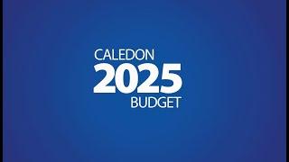 Caledon's 2025 Budget