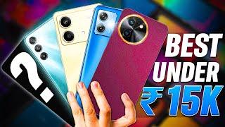 Top 5 Best Smartphone Under ₹15,000 In July 2024!