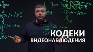 Авторское объяснение разных кодеков видеонаблюдения: MJPEG, H264, H264+, H265