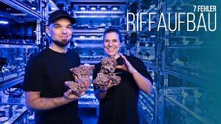 Quick Tipps | 7 typische Fehler im Meerwasseraquarium: Riffaufbau | Coralaxy