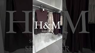 H&M Autumn collection 2024/AUGUST