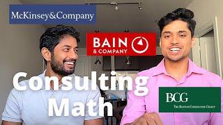 Consulting Math | Secrets from Bain Consultants