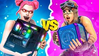 $10,000 PC Vs Worlds Best Console In Fortnite…