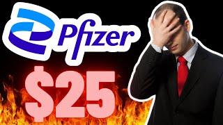 Pfizer Below $25 - MASSIVE Opportunity or Obvious Trap With Dividend Cut? | Buy This 7% Yield Stock?