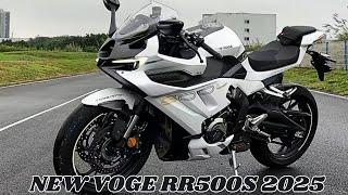 First Look | 475cc | 77 Hp | Empty Weight 192 Kg | New Voge RR500S 2025