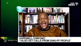 African Perspective | Zimbabwean journalist Hopewell Chin'ono updates on his cases