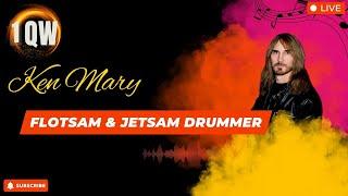 1 Question With... Flotsam & Jetsam Drummer Ken Mary!