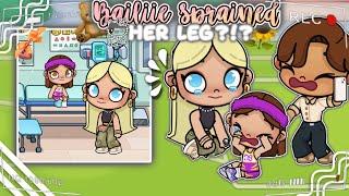 Bailiie Sprained Her LEG!?!| *Voiced|| Avatar World Family Roleplay || ItzViolet