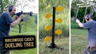 Birchwood Casey Dueling Tree Target - Review & Torture Test (pistol and rifle)