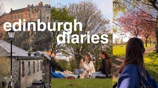 EDINBURGH VLOG  spring refresh, friends, art