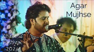 Agar Mujhse  By Javed Ali at Khazana Festival 2024| Great Madan Mohan | Original Composer