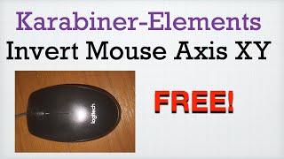 Karabiner-Elements (FREE) - Invert Mouse Axis XY on macOS