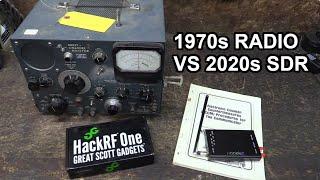 Testing 1970s "Spy Camp" Radio & Nooelec HackRF One