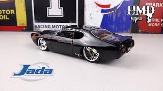 1969 Pontiac GTO "Judge", Jada - Big Time Muscle, 1:24 Diecast Car Model