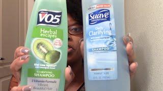 CLARIFYING SHAMPOOS: V05 vs SUAVE