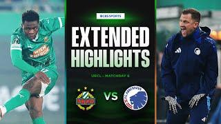 Rapid Wien vs. Copenhagen: Extended Highlights | UECL League Phase MD 6 | CBS Sports Golazo